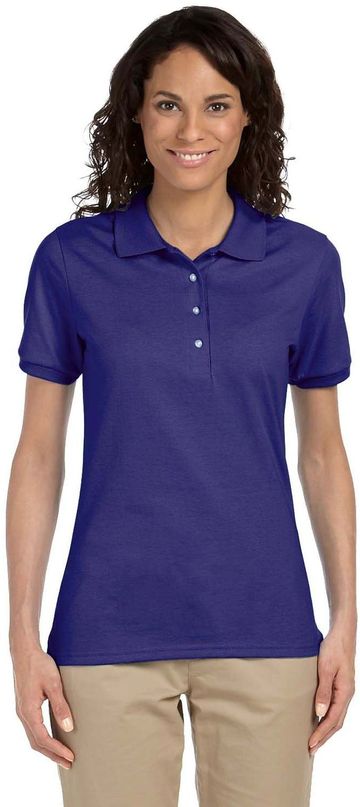 Jerzees Ladies' Dry Power 5.4oz 50/50 Cotton Poly Short Sleeve Jersey Polo Sport Shirt